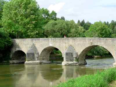 Brücke in Pfünz im Altmühltal