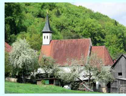 Kirche St. Martin bei Kipfenberg im Altmühltal