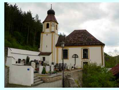 Kirche St. Sebastian bei Kipfenberg im Altmühltal