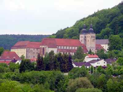 Abteikirche des Kloster Plankstetten im Altmühltal
